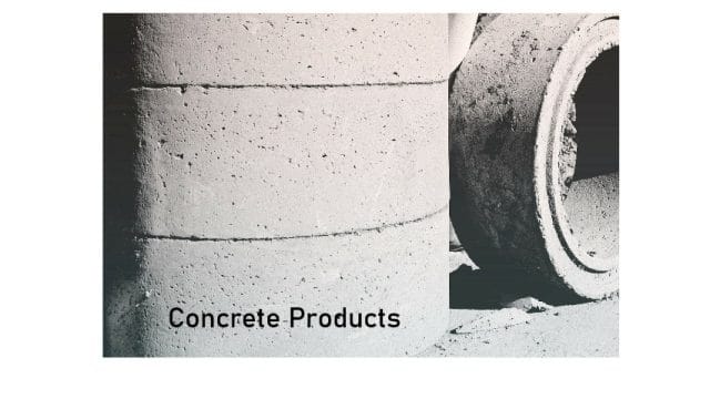 Concrete paving and tiles